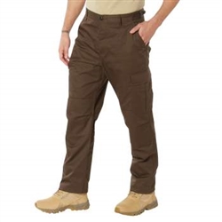 Brown Twill BDU Pants