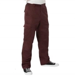 Maroon Twill BDU Pants
