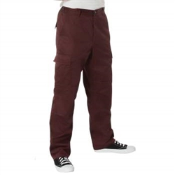 Maroon Twill BDU Pants