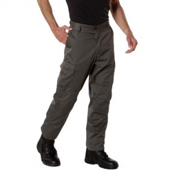 Charcoal Grey Twill BDU Pants
