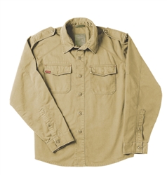Khaki Vintage Fatigue Top
