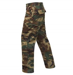 Woodland Twill Zipper Fly BDU Pants
