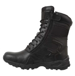 Forced Entry Deployment 8" Side Zip Black Boot