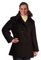 Women's Navy Peacoat