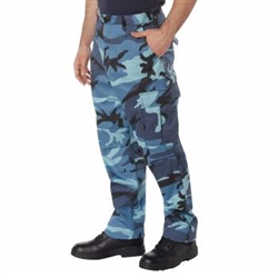 Sky Camo Twill BDU Pants