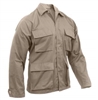 Khaki Twill BDU Top