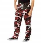 Red Camo Twill BDU Pants