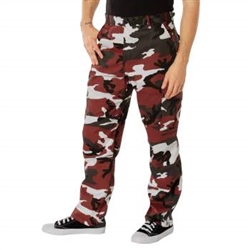 Red Camo Twill BDU Pants