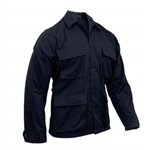 Midnight Navy Twill BDU Top