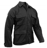 Black Twill BDU Top