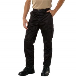 Black Twill BDU Pant